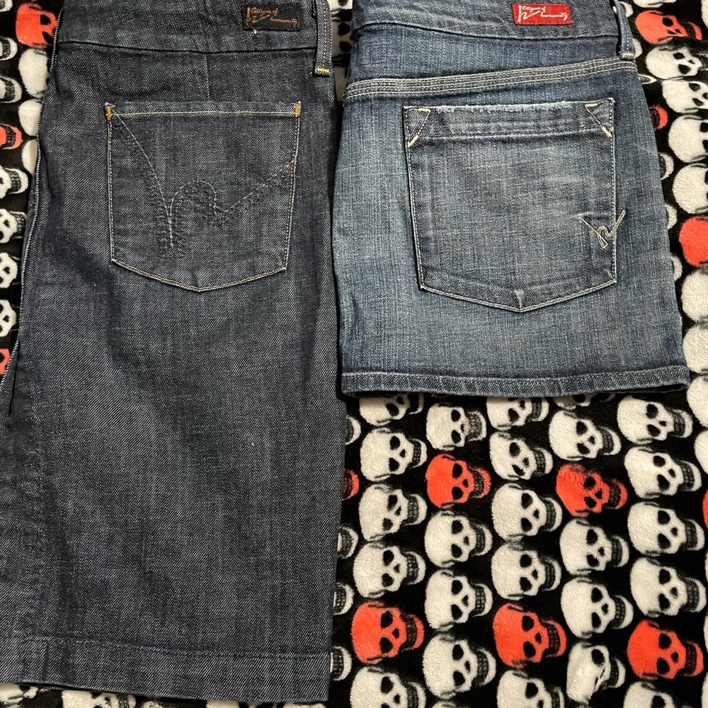 Lot of two Citizens of Humanity jean 31 skirts